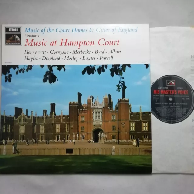 EMI LP HQS 1141: Music of the Court Homes and Cities of England Volume 2