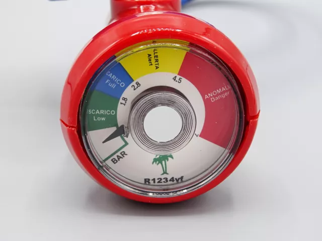 Manometer Kältemittel Diagnose Kfz Klimaanlagen Niederdruck Anschluss R1234yf