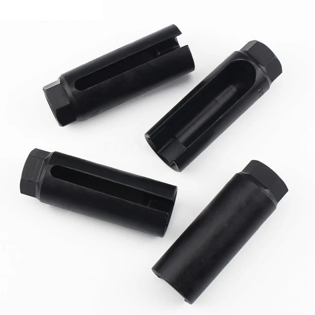 Sumjig Bussola Per Sensore Di Ossigeno Auto Offset 22mm, In Metallo, Universale, Per La Maggior Parte Dei Modelli, Con Design Scanalato 6 Punti