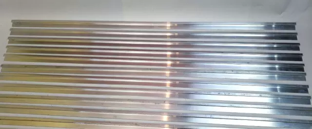 10x profilo a strisce alluminio metallo alluminio profilo alluminio profilo alluminio binario