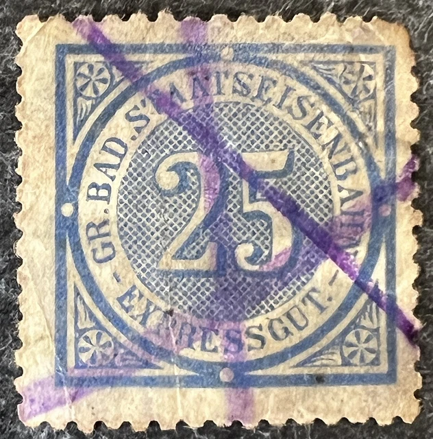 Alte Briefmarke. Deutschland . Gestempelt. Klassik. N51