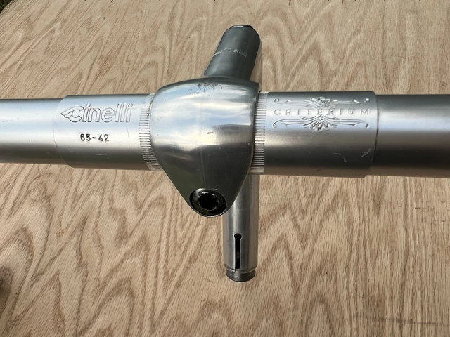 Vintage Cinelli Criterium Handlebar And Stem VGC Made In Italy