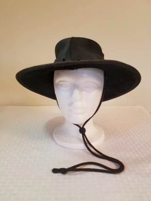 BC Hats Mens Genuine Australian Leather Aussie outback Hat Hand Made Size small