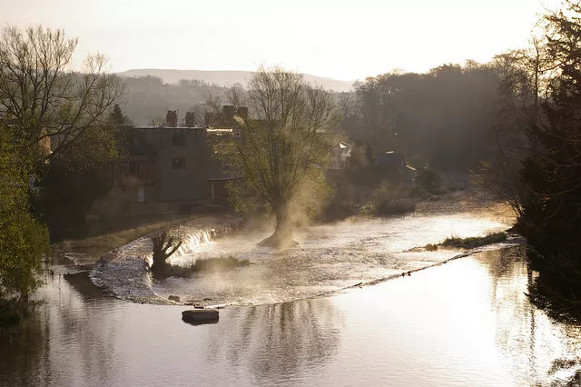 Photo 6x4 Horseshoe Weir Ludlow One of four weirs still remaining on the  c2009