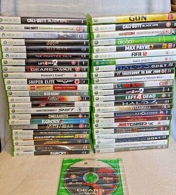 Microsoft XBOX 360 Games Pick Your Games OR BUNDLE UP - All Work Free Postage