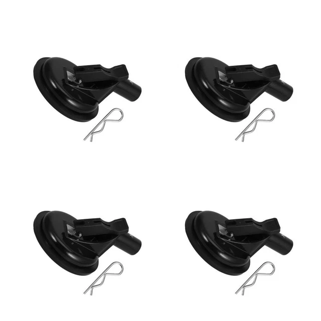 10x Auto Fenster Flaggenhalter - Abnehmbare Fahnenstangen Mit Clip Für Fahrzeuge | Wetterfest