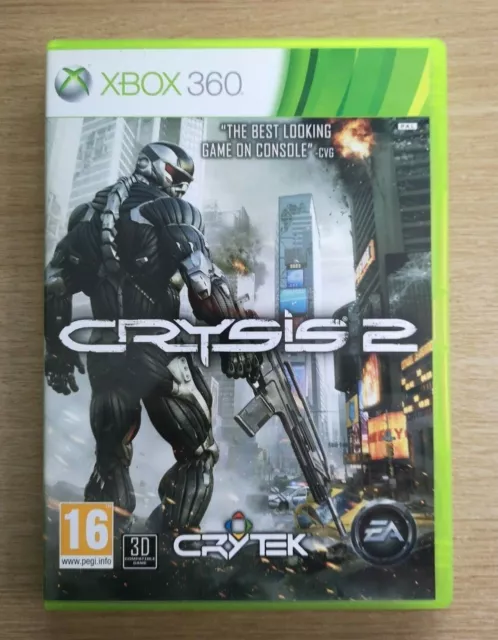 Crysis 2 Microsoft Xbox 360 Game FREE P&P