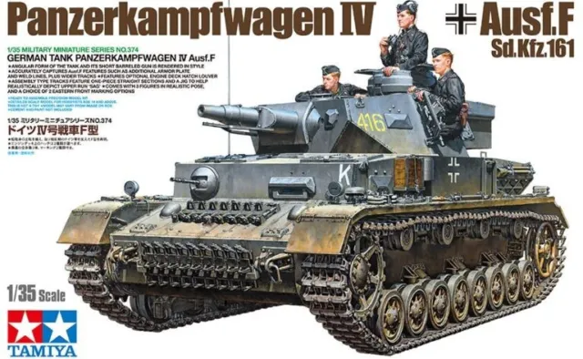 Tamiya - Carro Tedesco Pz.kpfw. Iv Ausf.f 1/35