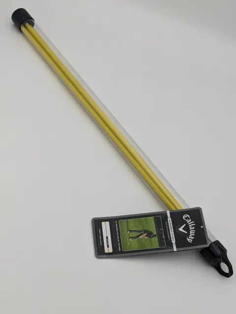 Callaway Golf 48" Alignment Sticks - Swing Path Training Aid - Shock Cord Poles