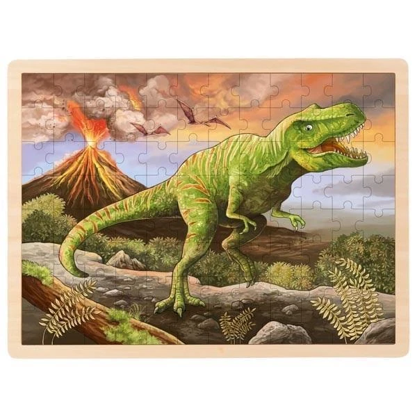 Puzzle 96 elementów. T-Rex