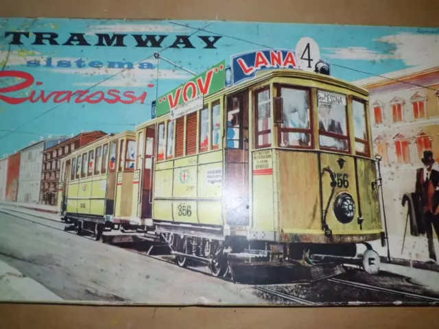 coffret tramway ho Rivarossi - circuit complet