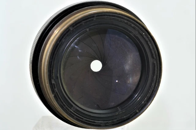 Carl Zeiss Jena Tessar 1:4.5 f=21cm T Nr.3132694 Großformat Objektiv 5