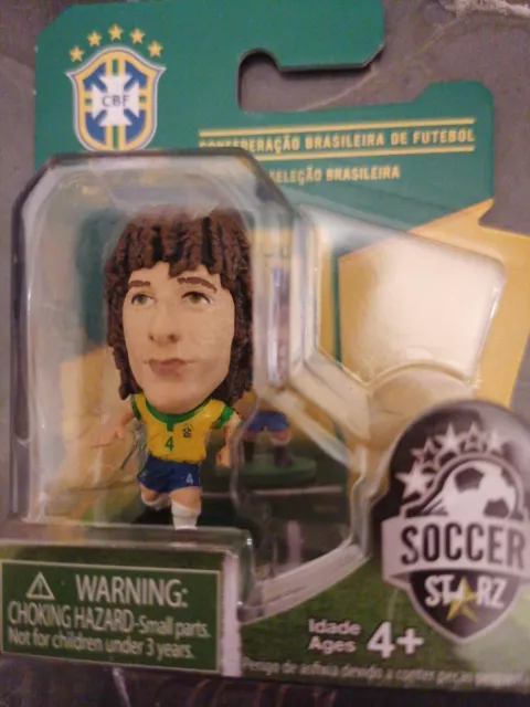 SoccerStarz Brazil International Figurine Blister Pack Featuring Oscar Home  Kit