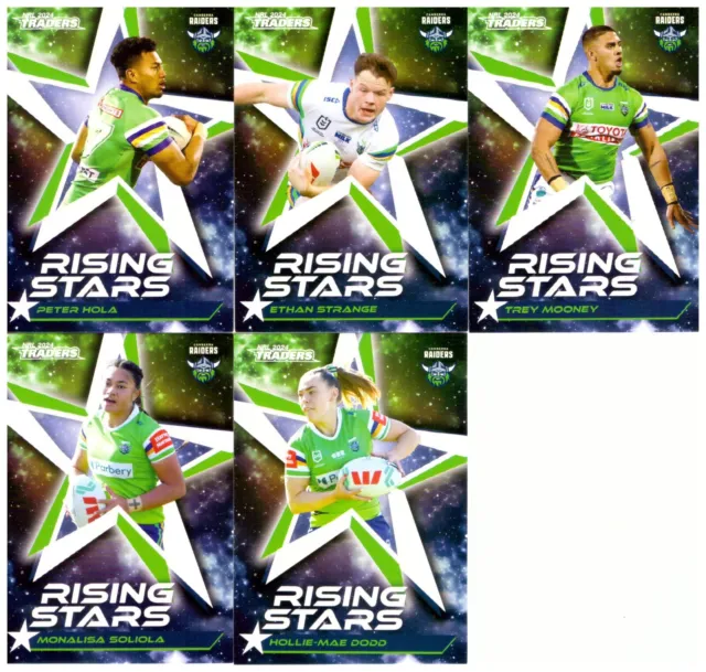 2024 NRL Traders - RISING STARS - Team Sets 3/5 Cards - Pick Your Team