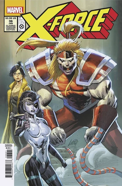 X-Force #36 2023 Unread Rob Liefeld Variant Cover Marvel Comic Book Ben Percy