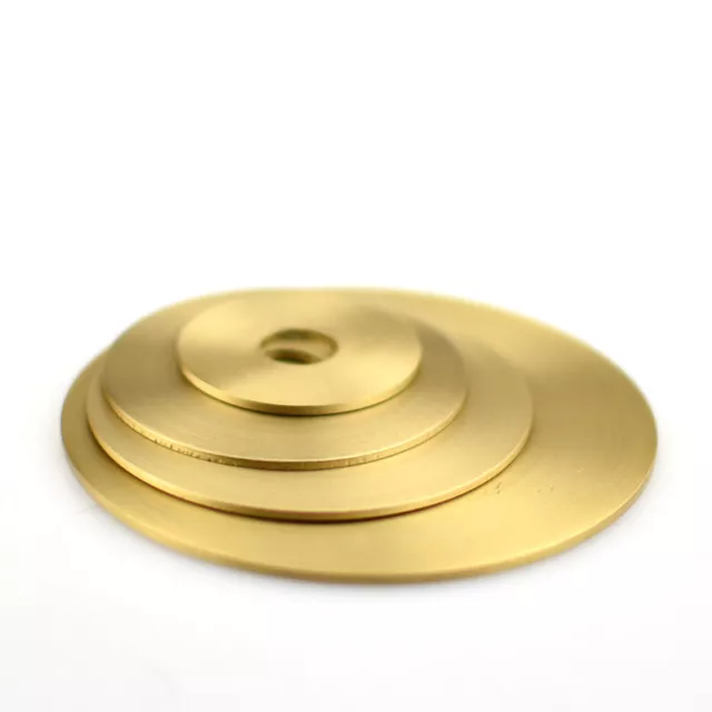 Brass Discs Blanks Metal Round Gasket Sheets Thick 2mm Diameter 2cm-15cm