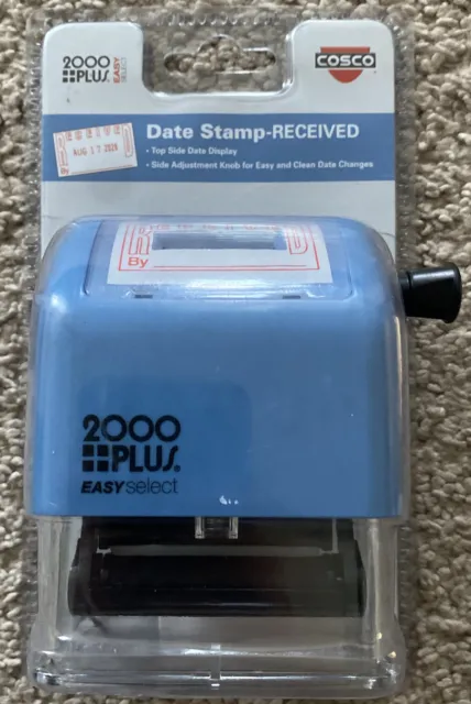 Cosco 2000 Plus Date Stamp Received Self-Inking