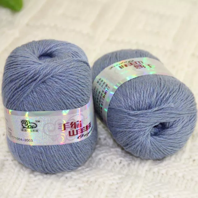 Hot Sale Soft Mohair Cashmere Crochet Knitting Yarn Baby Knit Wool Yarn