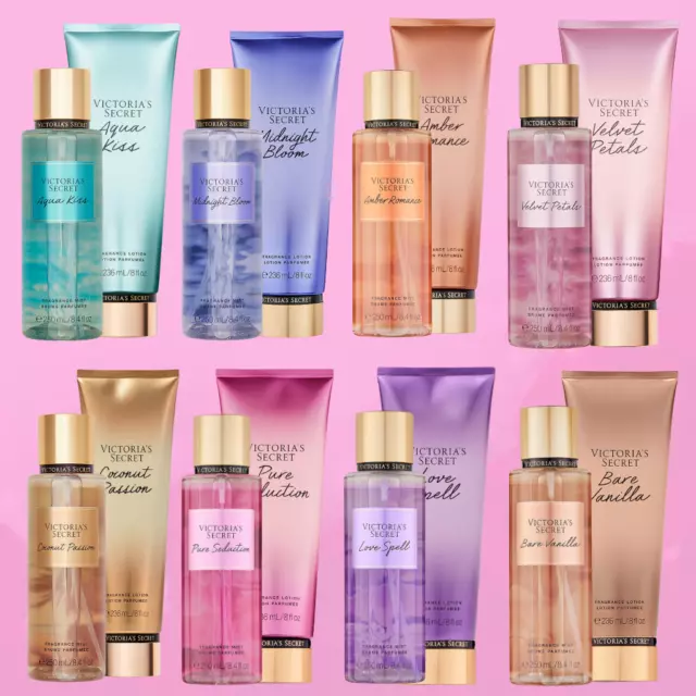 Victoria's Secret Body Mist + Lotion Set 250ml - FREE SHIPPING