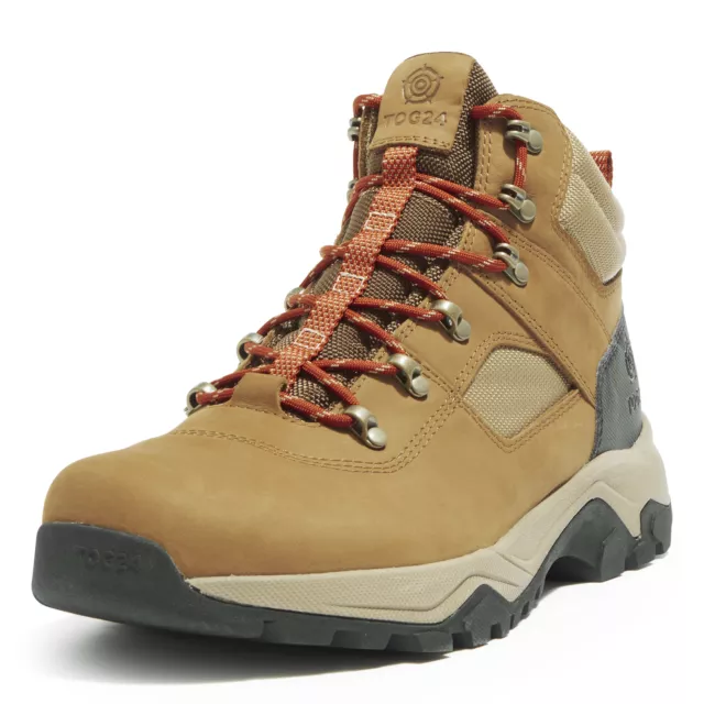 TOG24 MENS WALKING Boots Outdoors Ankle Support Lightweight Leather ...