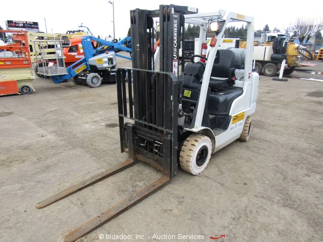 2014 Nissan AF50LP 5,000lbs Industrial Warehouse Forklift Lift Truck LPG bidadoo