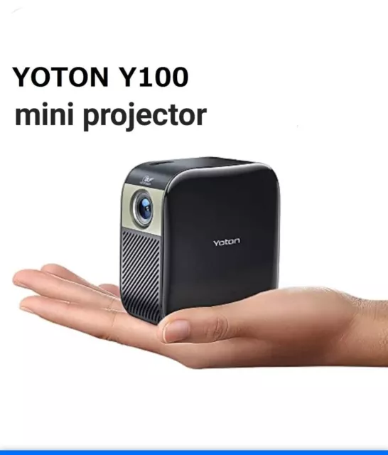 Mini Projektor Yoton ,Video Projektor Tragbar DLP 1080P 2