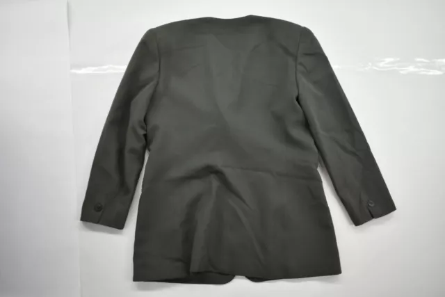 Jones New York Women One-Button Blazer A-Line Skirt Wool 2 Piece Suit 10/12 3