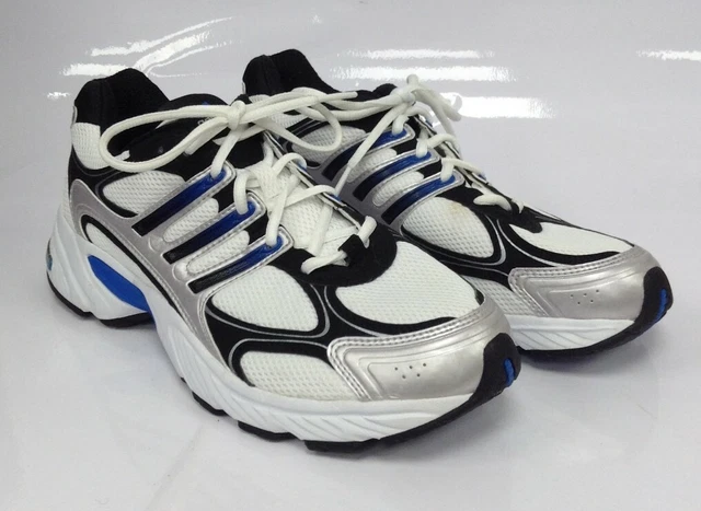 MENS ADIDAS ADIPRENE Trainers In White Blue UK Size 9 EU Size 43