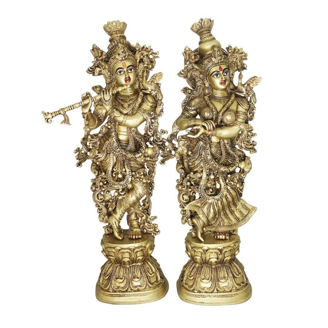 RADHA KRISHNA STATUE Radha Krishna Murti Radha Krishna Idol For Home