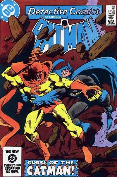 DETECTIVE COMICS #538 VF, Gene Colan Batman, Direct DC 1984 Stock Image