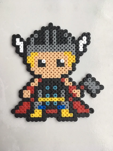 PIXEL ART / Perles A Repasser Marvel Thor EUR 2,50 - PicClick FR