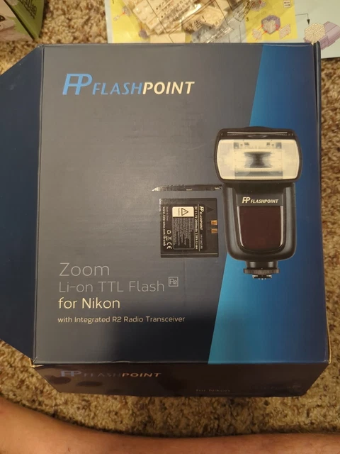 Flashpoint Zoom Li-ion R2 TTL On-Camera Flash Speedlight For Nikon (V860II-N)