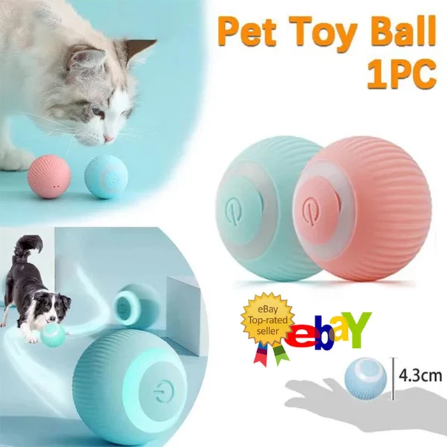 Smart Cat Hund automatisch rollender Ball USB elektrisches Haustier Spielzeug interaktives Training