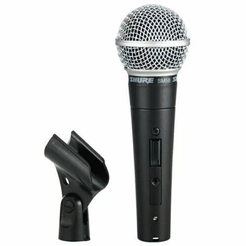 SM58SK Dynamic Vocal Microphone Wired Mic with Switch With Cable