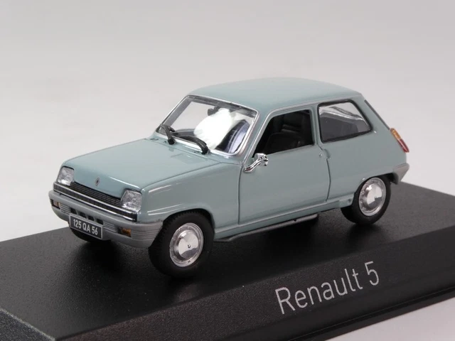 NOREV 1/43 - RENAULT 5 TL 1972, Miniature Métal, échelle 43, Neuve