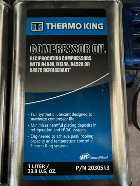 Thermo King 203-515 2030515 Compressor Oil Refrigeration Systems 1L