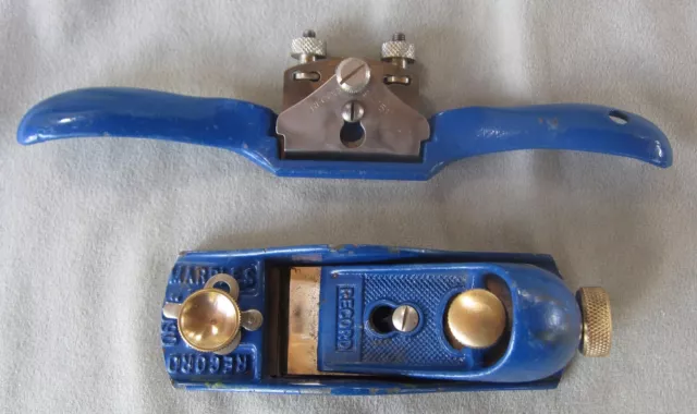 Record No. 60 1/2 Block Plane plus No. 151 Spoke Shave