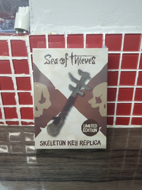 SEA OF THIEVES Limited Edition Skeleton Key Replica Rare LE £84.99 ...