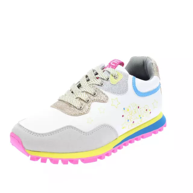 Liu Jo Me Contro Te Wonder 20 - Sneakers Glitter (taglia 35) Bianco - Bambini