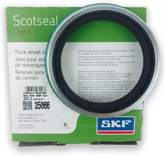 SKF 35066 Front Wheel Seal