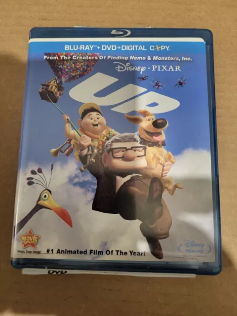 Up (Blu-ray, DVD, Digital Copy, 2009; 4-Disc Combo Set) Walt Disney Pixar