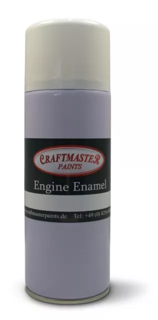 Motorlack Spraydose 400ml Premium Engine Enamel Hitze beständig bis 150°C