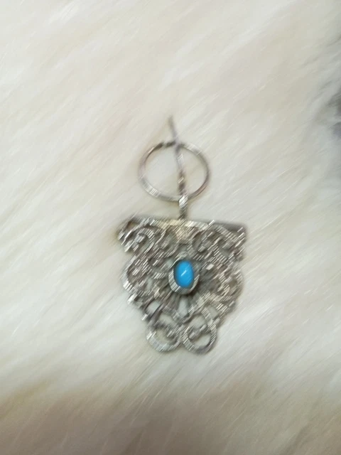 Collier Ancien En Argent Massif – Style Traditionnel Choui, Vintage Et Chargé D’histoire