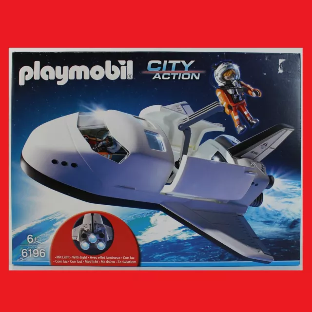 Playmobil 6196 City Action Space Shuttle SpaceShuttle Raumfähre Weltraum eol NEU