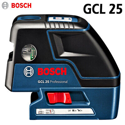 Bosch GCL 25 Self Leveling 5-Point Alignment w/ Cross Line Laser Portabl GCL25