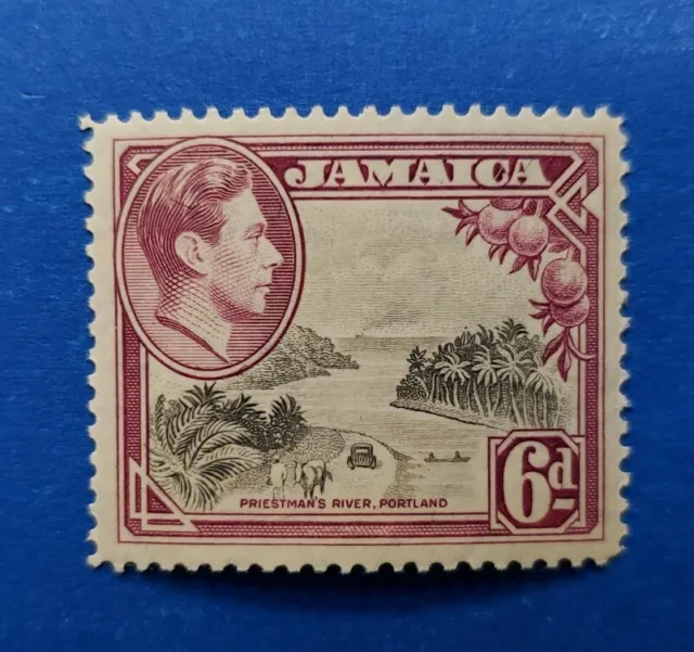 Jamaica Stamp, Scott 123a MLH