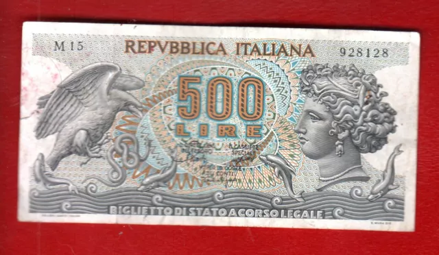 Italy 500 Lire 1967