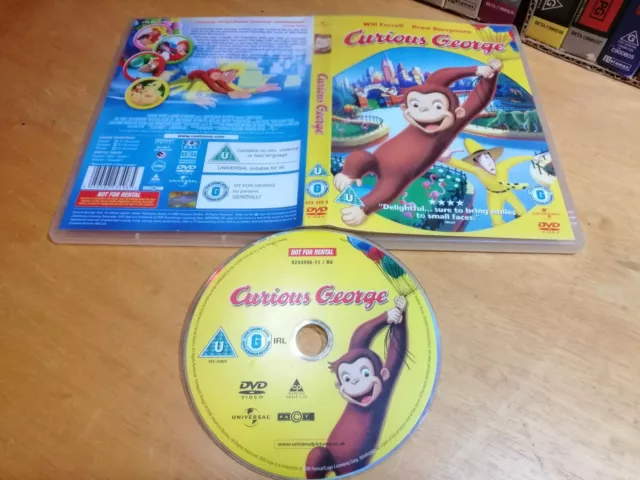 CURIOUS GEORGE (The Movie) - 2006 Universal Studios Release - DVD Regions 2,4,5