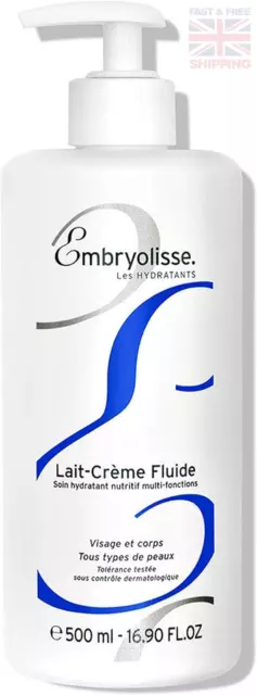 Embryolisse Milch-Creme Fluid Multifunktion pflegende Feuchtigkeitscreme 500ml