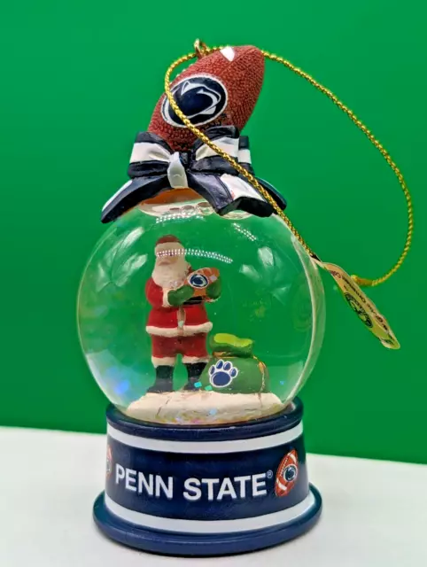 Danbury Mint Snow Globe Penn State Nittany Lions Ornament Collection NEW w/Box